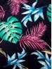 Tropical Leaves Fashion Top